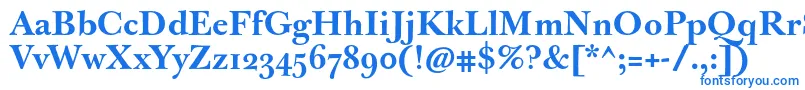 JbaskervilleBold Font – Blue Fonts