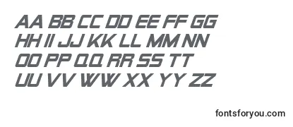 フォントAlien Encounters Solid Italic