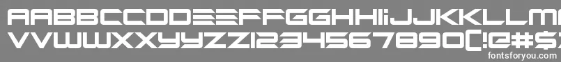 Weitere Informationen zur Alien Mine-Schriftart Alien Mine-Schriftart – Weiße Schriften auf grauem Hintergrund