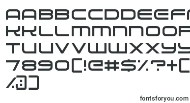 Alien Robot font – digital Fonts