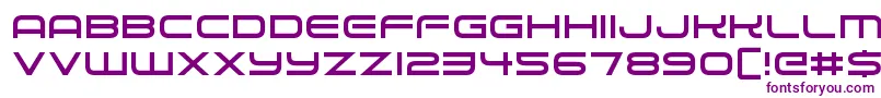 Alien Robot Font – Purple Fonts