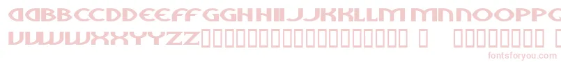 aliens-Schriftart – Rosa Schriften