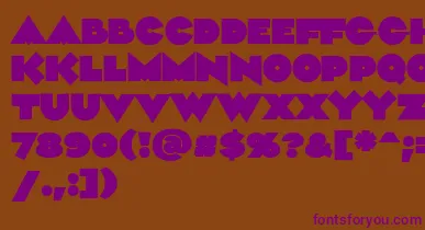 Aliment Black font – Purple Fonts On Brown Background