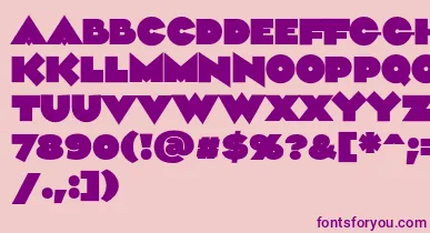 Aliment Black font – Purple Fonts On Pink Background