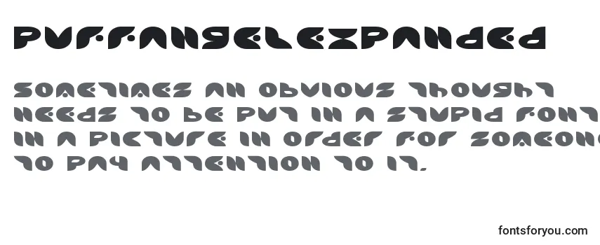 PuffAngelExpanded Font