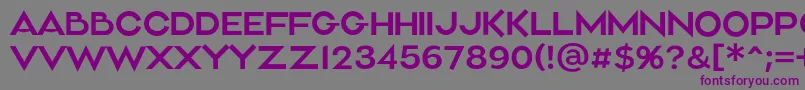 Aliment Light Font – Purple Fonts on Gray Background