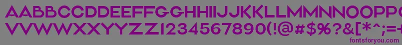 Aliment Light Font – Purple Fonts on Gray Background