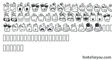 Alin Square Emoji font – Fonts For Headings