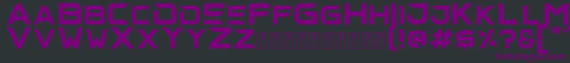 alise Font – Purple Fonts on Black Background