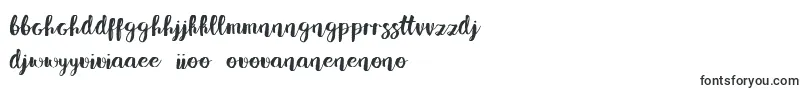Czcionka Alissya – kreolskie czcionki