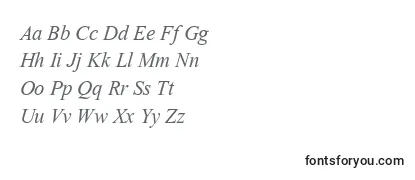 KokilaItalic-fontti