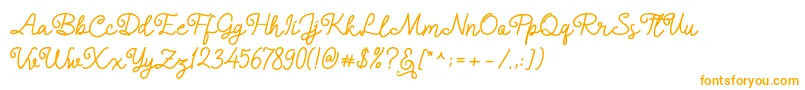 Alledahe Font – Orange Fonts