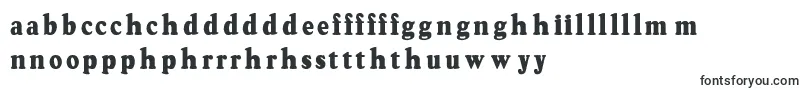 Шрифт Pcharveygrey – валлийские шрифты