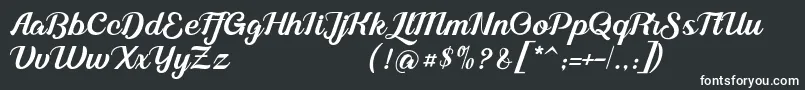 Alleyster DEMO Font – White Fonts