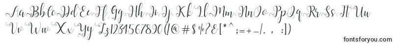 Alliana Script  Font – Fonts for Microsoft Excel