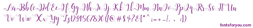 Alliana Script  Font – Purple Fonts