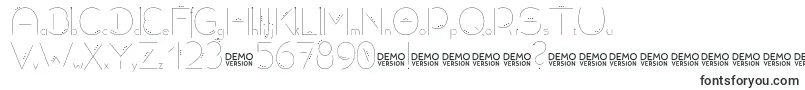 Шрифт Allioideae Demo StencilDot – шрифты для Microsoft Office
