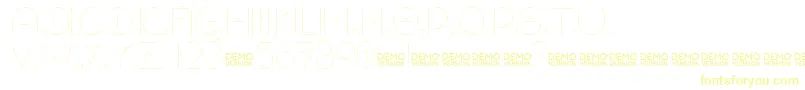 Allioideae Demo StencilDot Font – Yellow Fonts