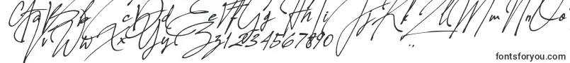Шрифт Allison Tessa Oblique – элегантные шрифты