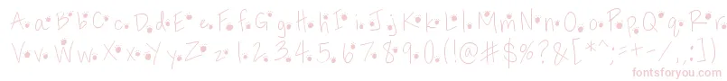 Pawprints Font – Pink Fonts