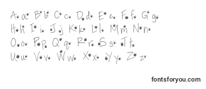 Шрифт Pawprints