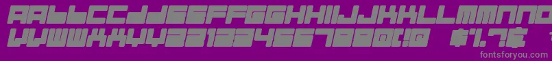 ALMAI    Font – Gray Fonts on Purple Background