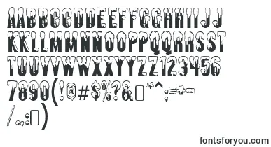 almonte snow font – fire Fonts
