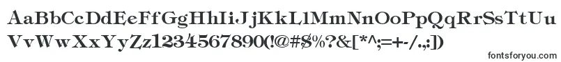 TiffanyukraineLight-fontti – Serifeillä varustetut fontit