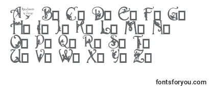 Alpha Silouette Font
