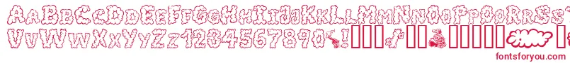 AlphaSmoke Font – Red Fonts