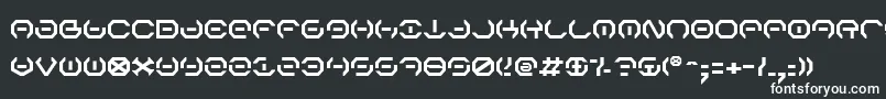 Шрифт Alphav2 – белые шрифты