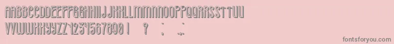 Already Font – Gray Fonts on Pink Background