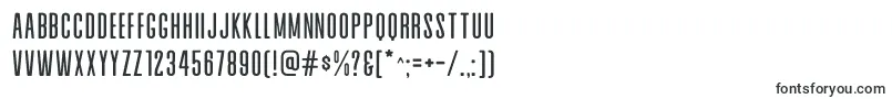 Alvaro Condensed-fontti – keskikokoiset fontit
