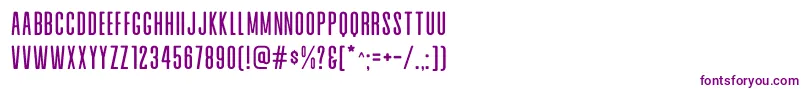 Alvaro Condensed Font – Purple Fonts