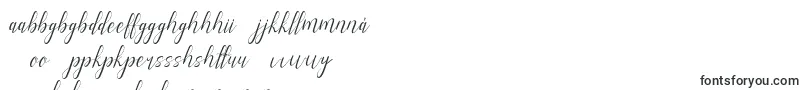 フォントalysa scrip – イボ文字