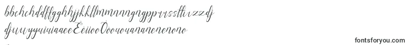 alysa scrip-Schriftart – kreolische Schriften