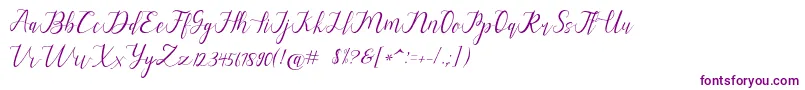 alysa scrip Font – Purple Fonts