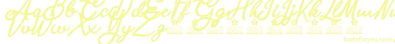 Ambar Pearl Personal Use Font – Yellow Fonts