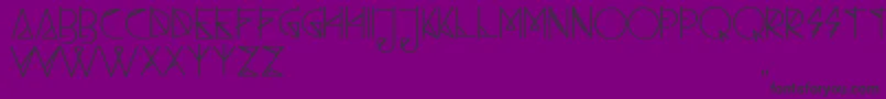 ambo  free ttf font  by loosy d4wz0ug-fontti – mustat fontit violetilla taustalla