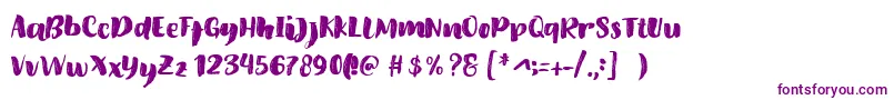 Amel Brush Font Font – Purple Fonts