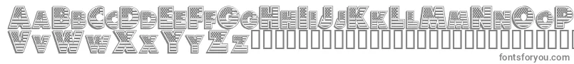 AMERD   -Schriftart – Graue Schriften