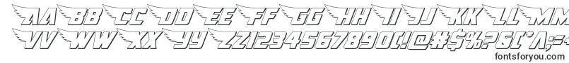 Шрифт americankestral3d1 2 – декоративные шрифты