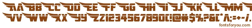 Шрифт americankestralstraightlaser1 2 – коричневые шрифты