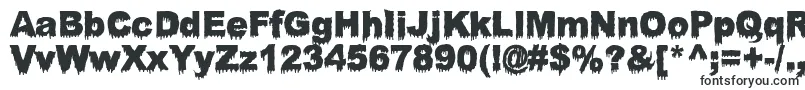 BloodyStump Font – Scary Fonts