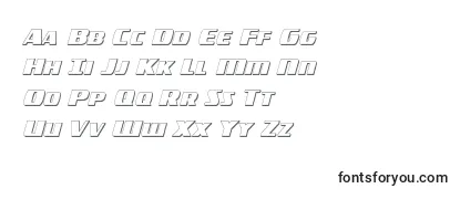 Шрифт Americorps3extracond