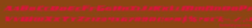 americorpsacad Font – Red Fonts on Brown Background