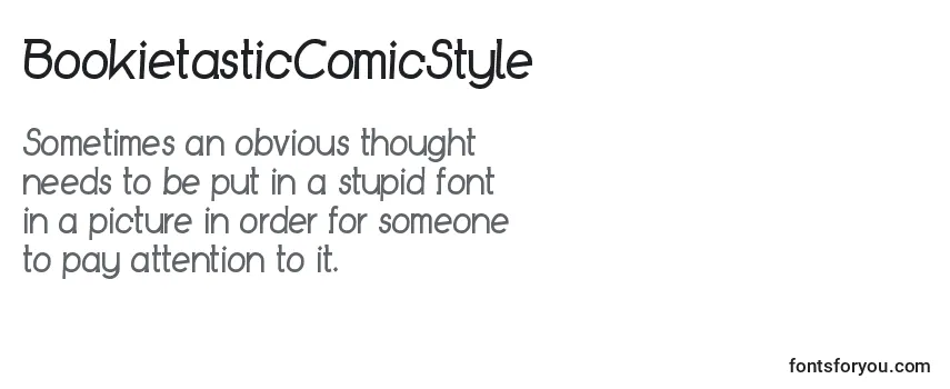 BookietasticComicStyle Font