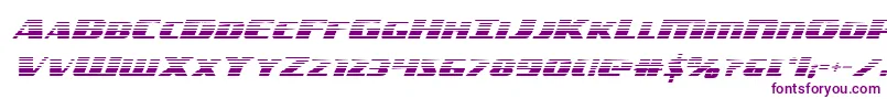 Шрифт americorpsgrad – фиолетовые шрифты на белом фоне