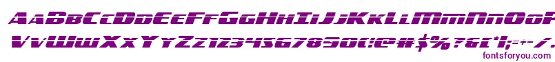 americorpslaser Font – Purple Fonts on White Background