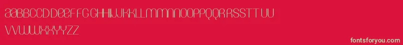 Amin Sina Font – Green Fonts on Red Background